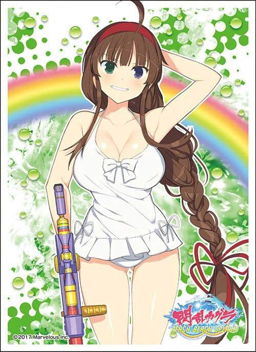 senran kagura card sleeves Senran Kagura Peach Beach Splash Ryobi C Character Sleeves EN-764 – anikidesu