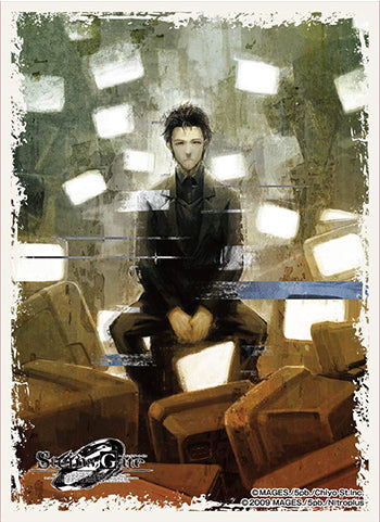 steins gate card sleeves Clear Card Sleeves main image 0