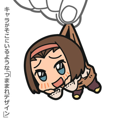 Detective Conan Sonoko Suzuki Tsumamare Cospa Pinch Rubber Strap