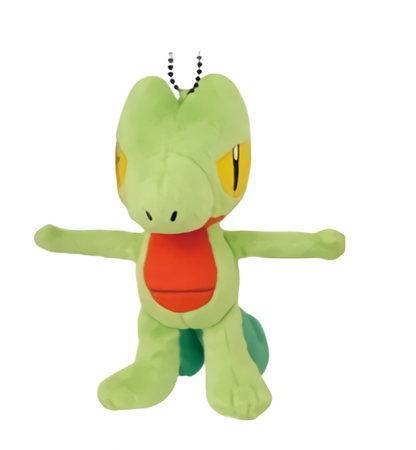 My Pokemon Collection Treecko Ball-Chain Plush Key Chain