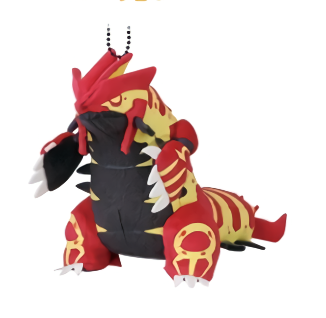 My Pokemon Collection Groudon Ball-Chain Plush Key Chain