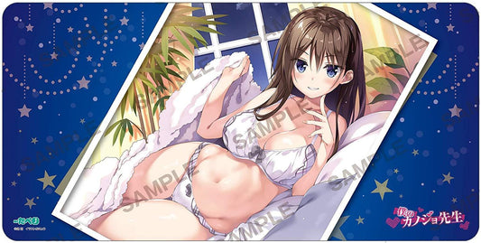 My Teacher-Girlfriend Fujiki Mika Character Rubber Playmat
