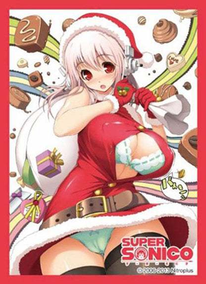 Super Sonico Santa Ver. Character Sleeves Oppai