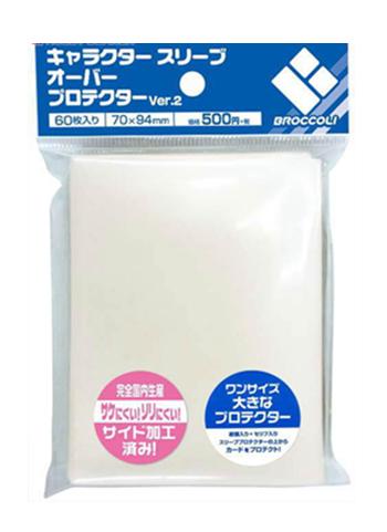 Over Sleeve Character Guard Clear 60CT Ver.2 L-Size