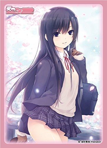 E☆2 Etsu Coffee Kizoku Cherry Blossoms Road Character Sleeves 80 CT