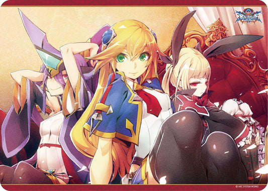 BlazBlue Noel Vermillion & Rachel Alucard Rubber Play Mat