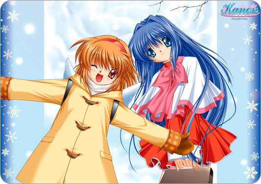 Kanon Ayu & Nayuki Character Rubber Play Mat