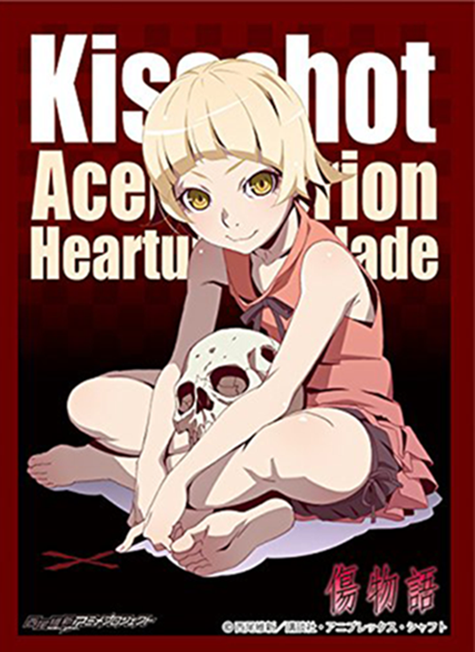 Kizumonogatari Bakemonogatari Shinobu Oshino Kiss-Shot B Character Sleeves 80CT
