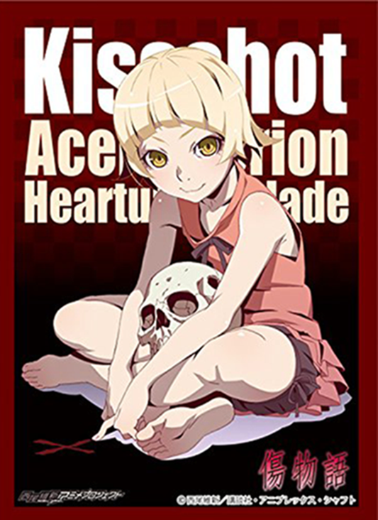 Kizumonogatari Bakemonogatari Shinobu Oshino Kiss-Shot B Character Sleeves 80CT