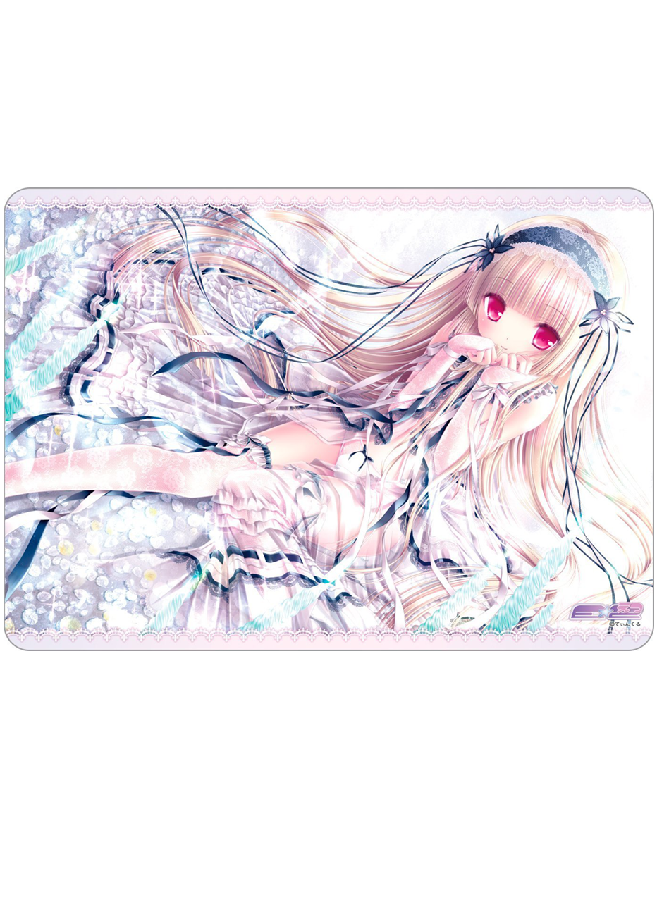 E☆2 Etsu Twinkle Bianco Loto Rubber Play Mat