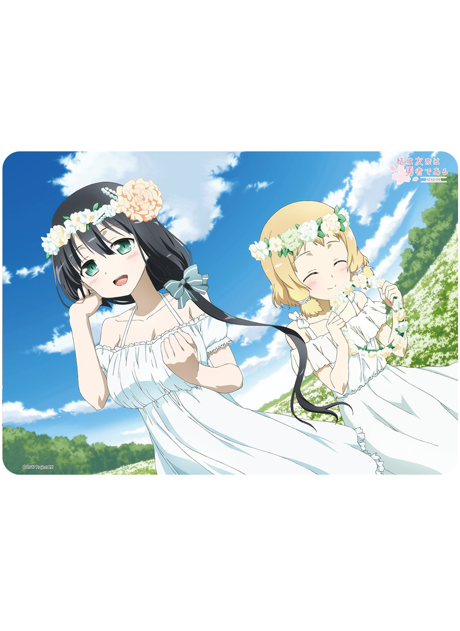 Yuki Yuna is a Hero Mimori & Itsuki Rubber Play Mat