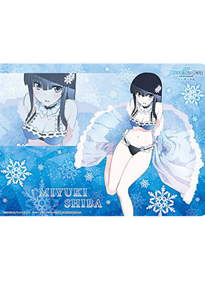 Irregular at Magic High School Mizuki Shibata Rubber Play Mat