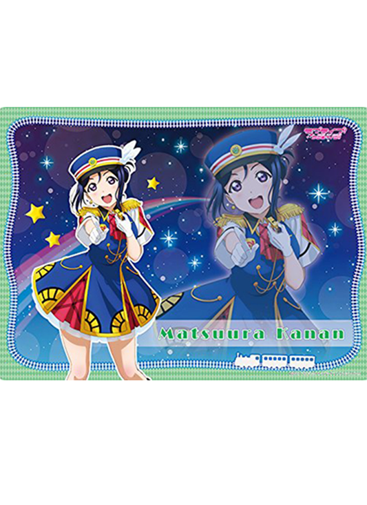 Love Live! Sunshine!! Kanan Happy Party Train Ver. Rubber Play Mat