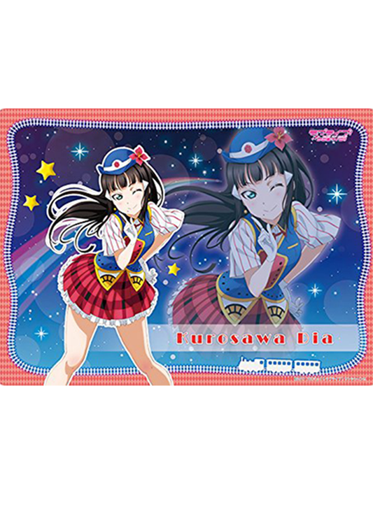 Love Live! Sunshine!! Dia Happy Party Train Ver. Rubber Play Mat