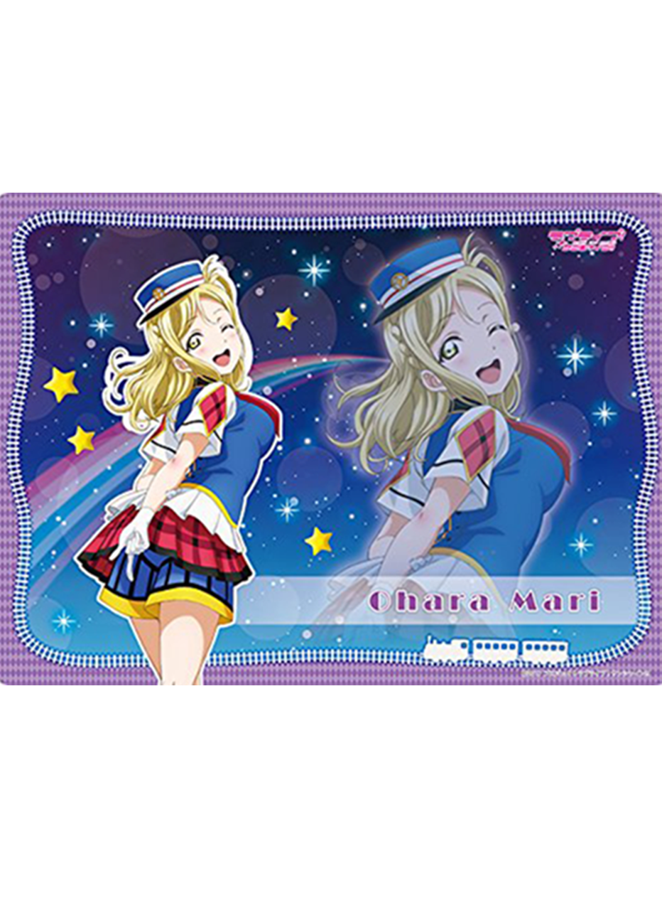 Love Live! Sunshine!! Mari Happy Party Train Ver. Rubber Play Mat