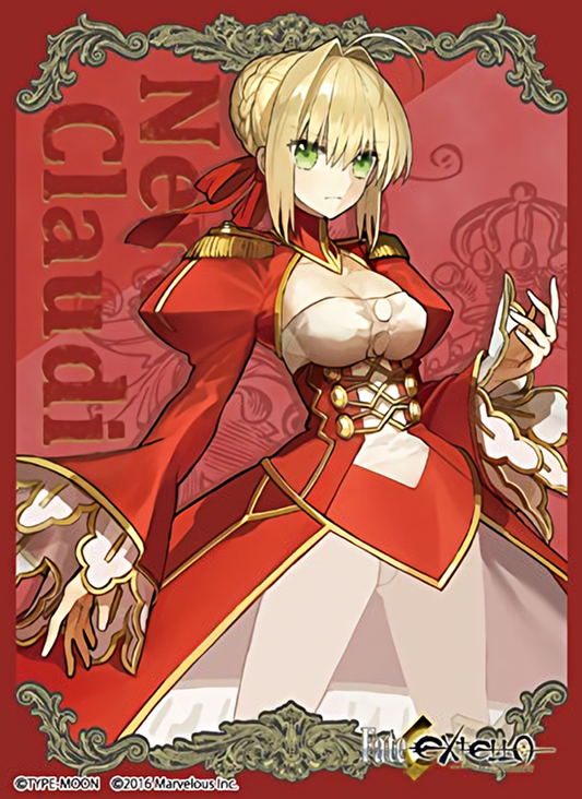 Fate/EXTELLA Nero Claudius Red Saber Character Sleeves 80CT