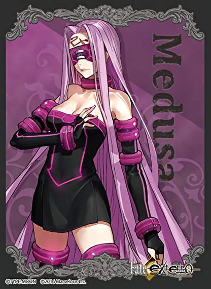 Fate/EXTELLA Rider Medusa Character Sleeves 80CT
