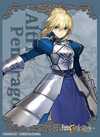 Fate/EXTELLA Saber Artoria Pendragon Character Sleeves 80CT