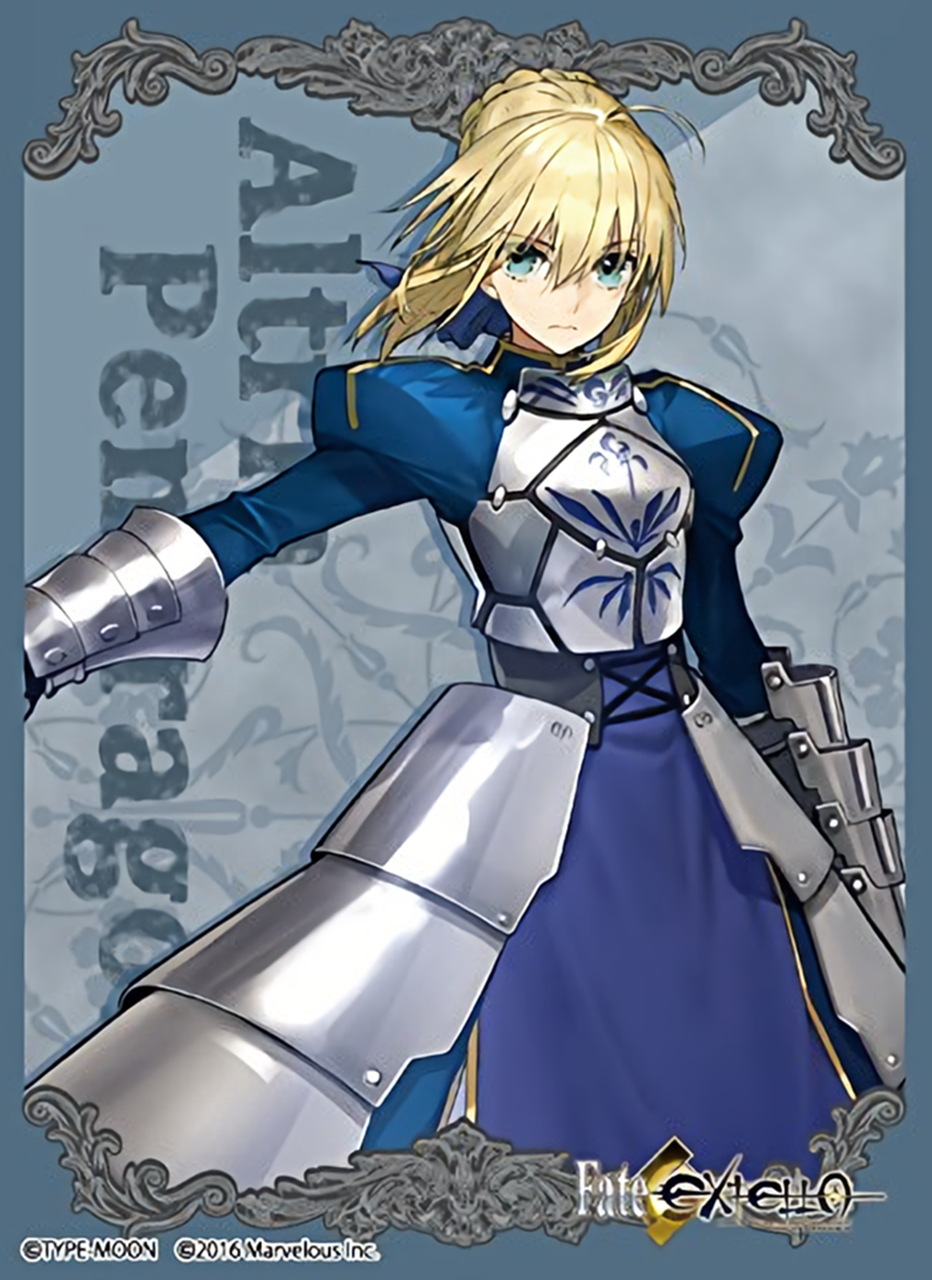 Fate/EXTELLA Saber Artoria Pendragon Character Sleeves 80CT