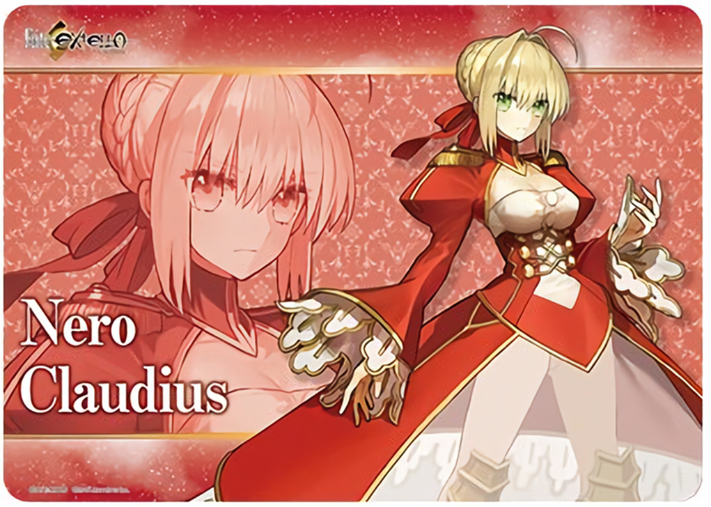 Fate/EXTELLA Nero Claudius Red Saber Rubber Play Mat