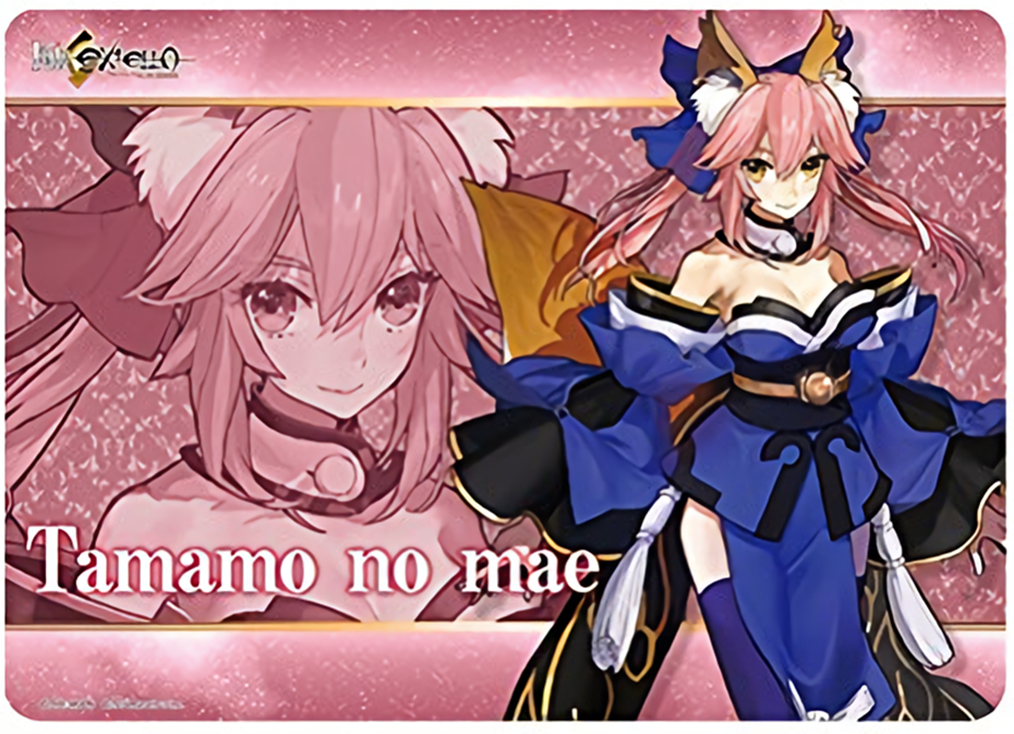 Fate/EXTELLA Caster Tamamo no mae Rubber Play Mat