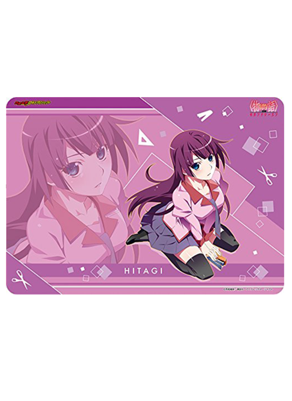 Bakemonogatari Monogatari Crab Hitagi Senjougahara Rubber Play Mat Ver.2
