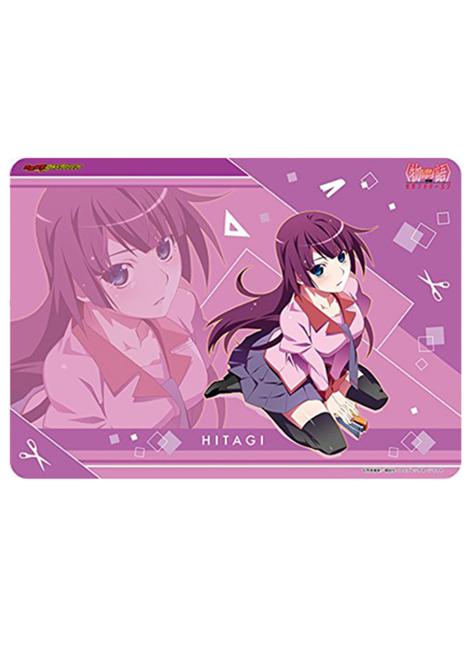 Bakemonogatari Monogatari Crab Hitagi Senjougahara Rubber Play Mat Ver.2