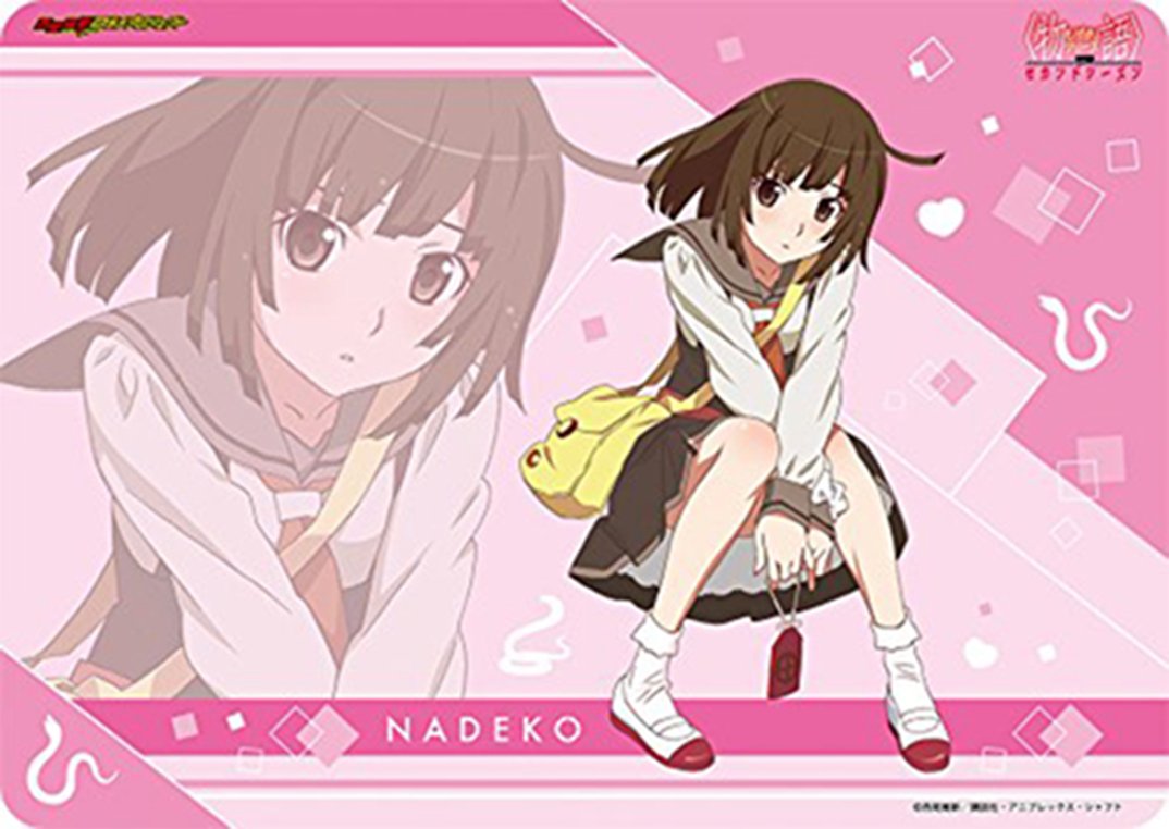Bakemonogatari Monogatari Snake Nadeko Sengoku Rubber Play Mat Ver.2