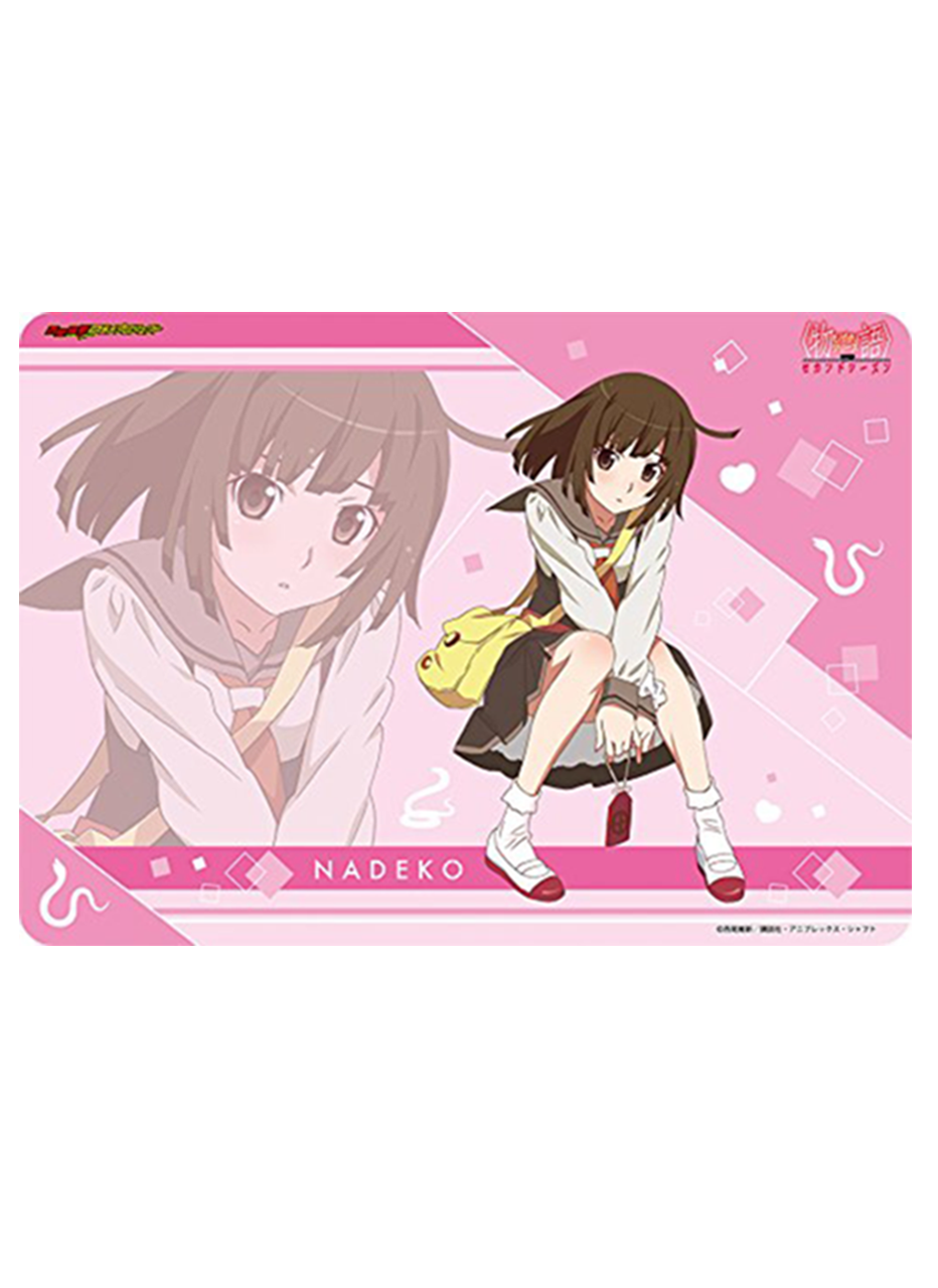 Bakemonogatari Monogatari Snake Nadeko Sengoku Rubber Play Mat Ver.2