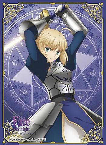 Fate/stay night: Heaven`s Feel Saber Altria Pendragon Character Sleeves 80CT