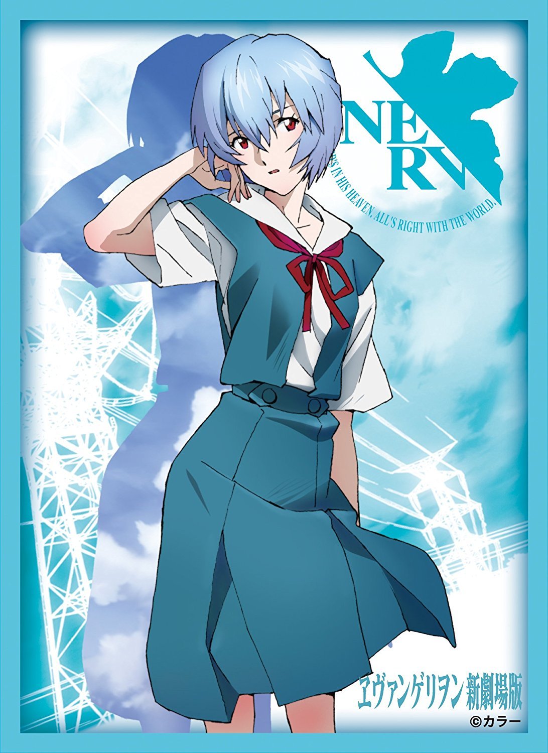 Rebuild of Evangelion Rei Ayanami Character Sleeves 80CT Ver.2