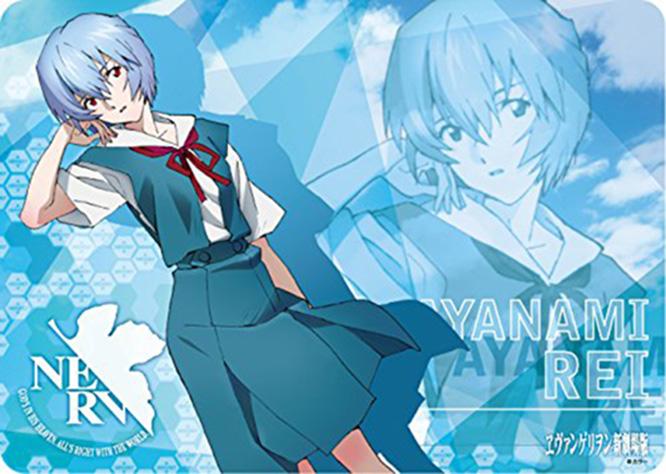 Rebuild of Evangelion Rei Ayanami Character Rubber Play Mat