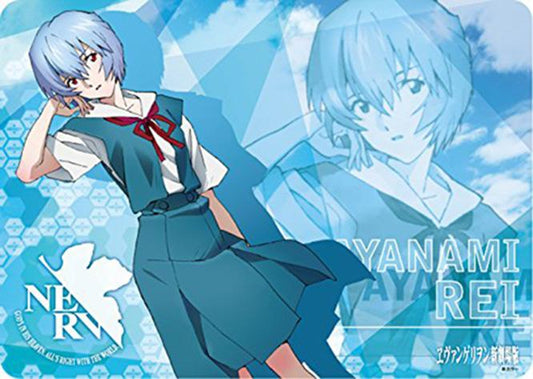 Rebuild of Evangelion Rei Ayanami Character Rubber Play Mat