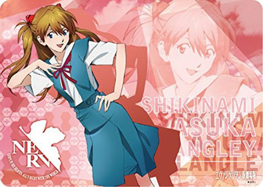 Rebuild of Evangelion Asuka Langley Character Rubber Play Mat