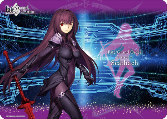 Fate Grand Order Lancer Shishou Scathach Rubber Play Mat FGO