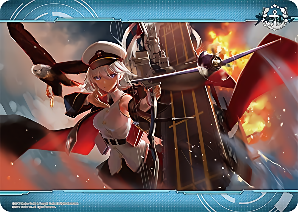Azur Lane Enterprise Character Rubber Play Mat