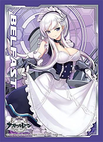 Azur Lane Belfast Character Sleeves 80CT Anime Art