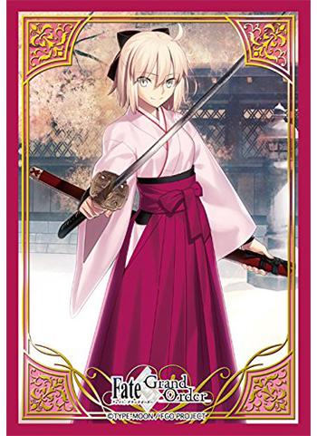 Fate/Grand Order Sakura Saber Soji Okita Character Mini Sleeves 80CT FGO