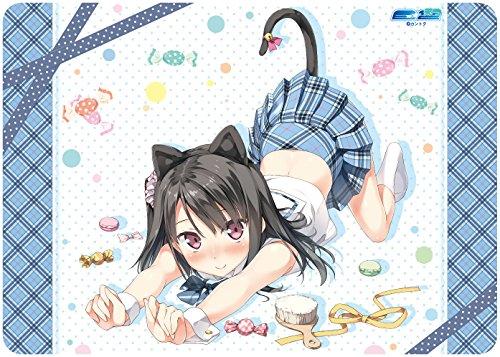 E☆2 Etsu Kantoku Shizuku da Nyan! Character Rubber Play Mat