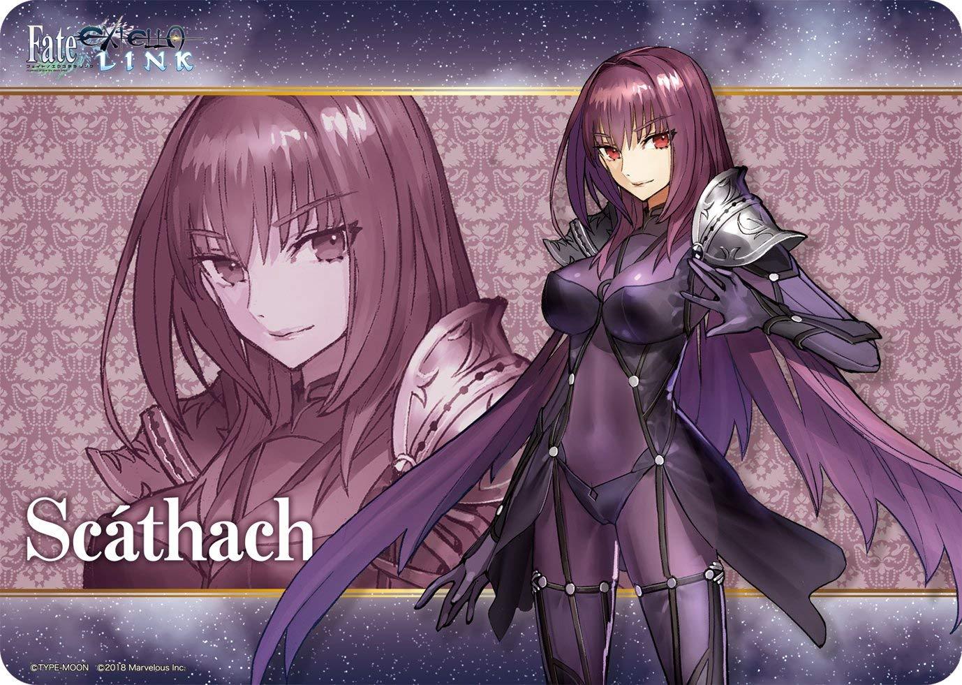 Fate/Extella Link Lancer Shishou Scathach Character Rubber Play Mat