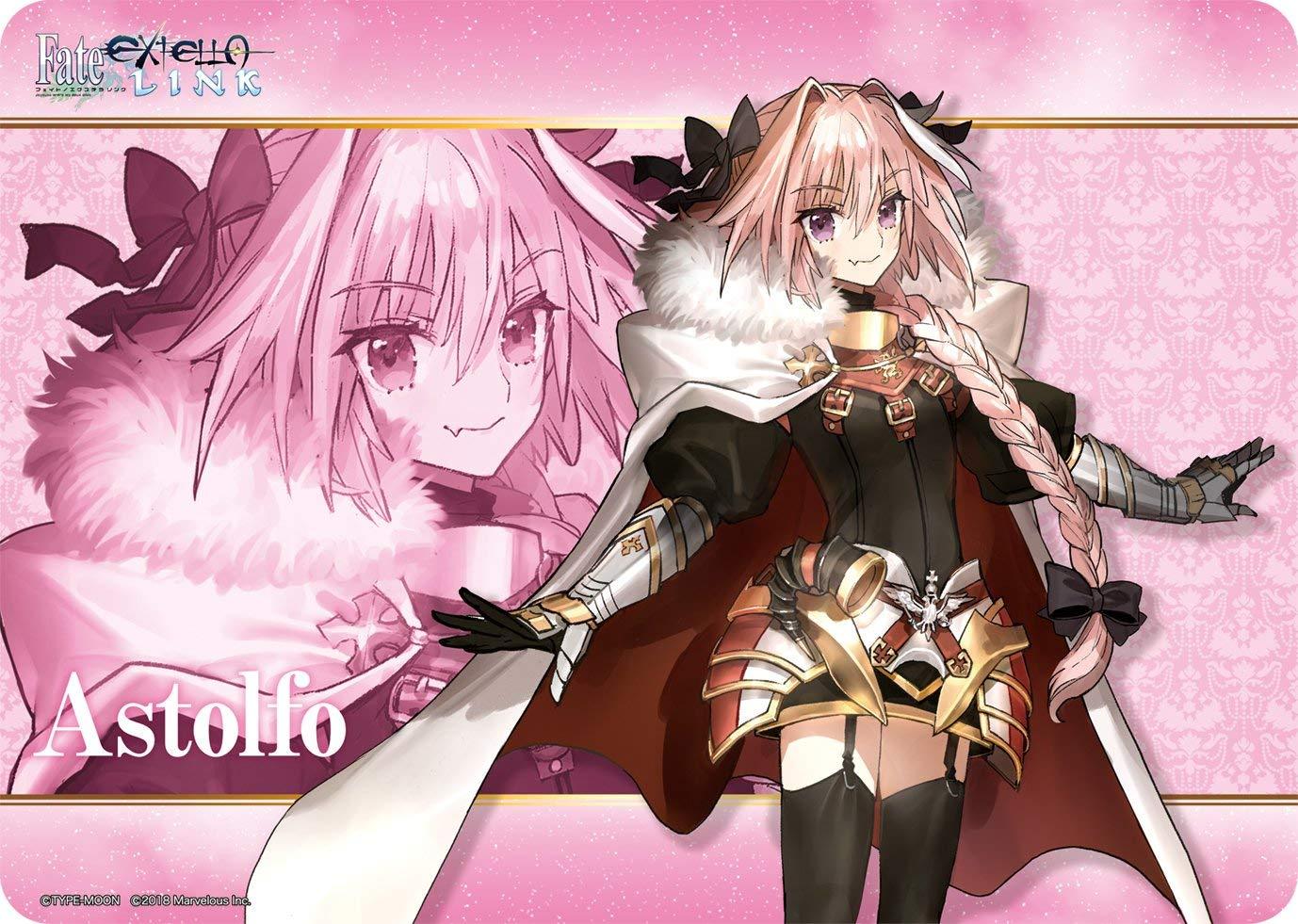 Fate/Extella Link Rider Astolfo Character Rubber Play Mat