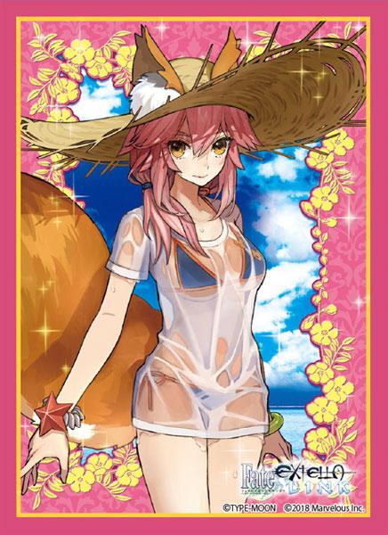 Fate/Extella Link Lancer Tamamo no Mae Beach Flower Ver. Character Sleeves 80CT