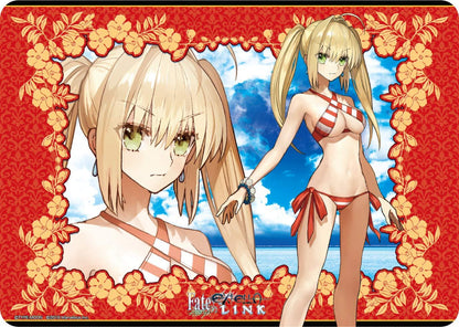 Fate/Extella Link Nero Claudius Red Saber Bikini Ver. Character Rubber Play Mat