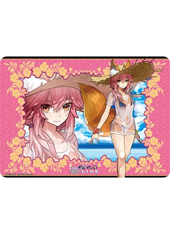 Fate/EXTELLA Link Lancer Tamamo no Mae Beach Flower Ver. Character Rubber Play Mat