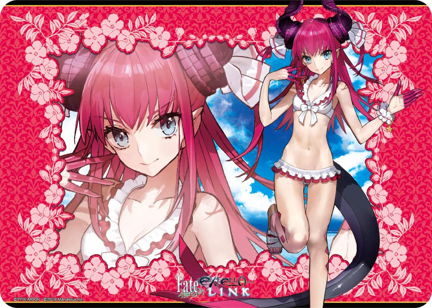 Fate/Extella Link Lancer Elisabeth Fresh Blood Demoness of Sea Character Rubber Play Mat