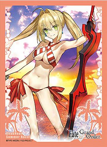 Fate/Grand Order Nero Claudius Red Saber Character Sleeves 80CT FGO