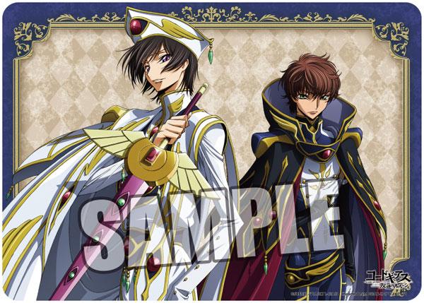 Code Geass Lelouch & Suzaku Character Rubber Playmat