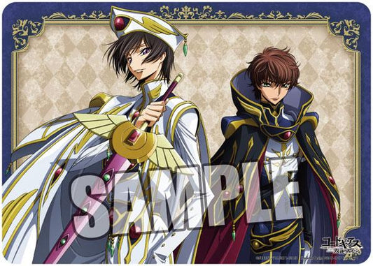 Code Geass Lelouch & Suzaku Character Rubber Playmat