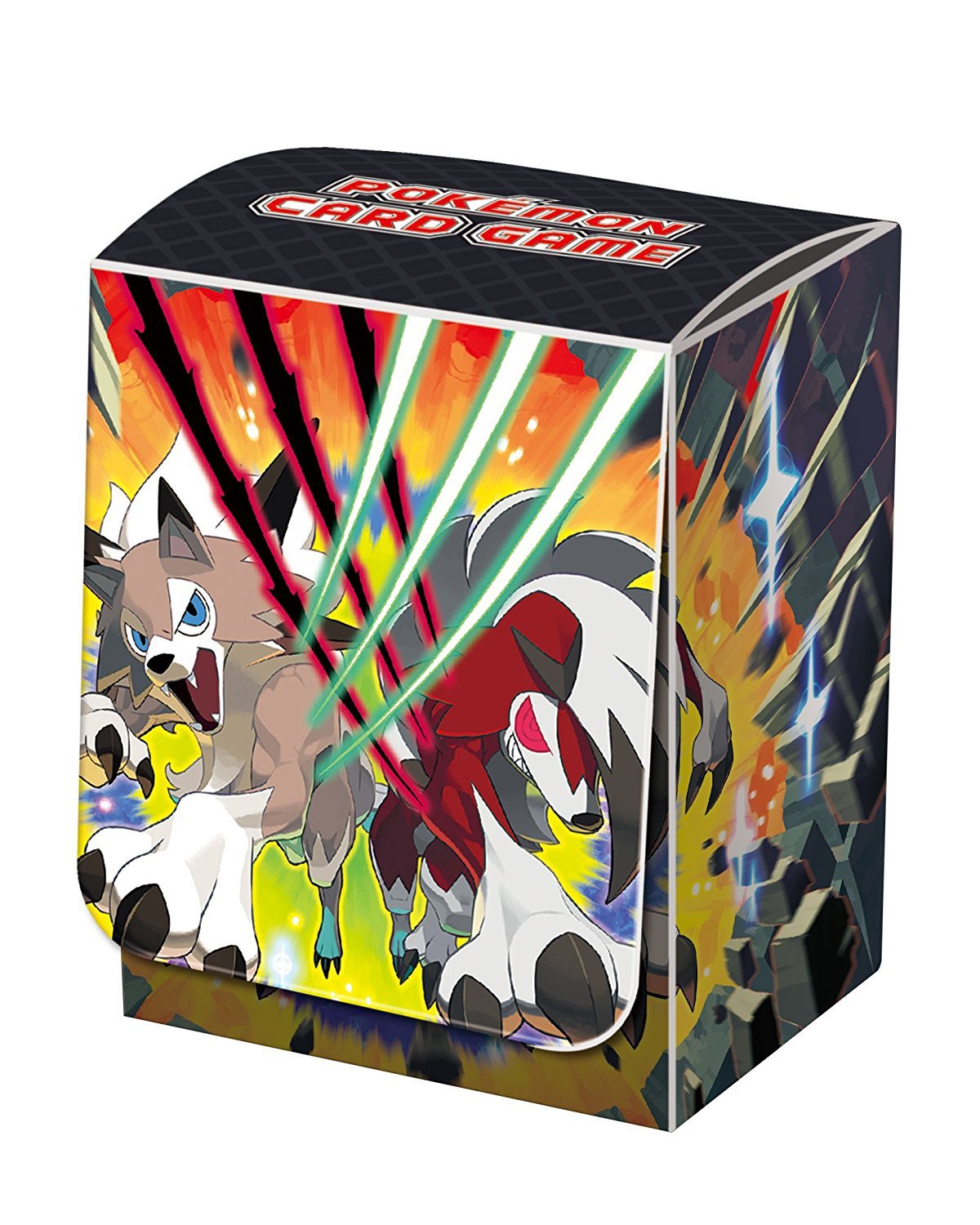 Pokemon Sun and Moon Lycanroc Deck Box