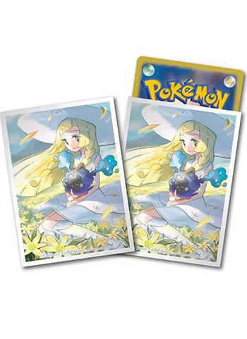 Pokemon Center Original Lillie &Cosmog Premium Character Mat Sleeves 64pcs